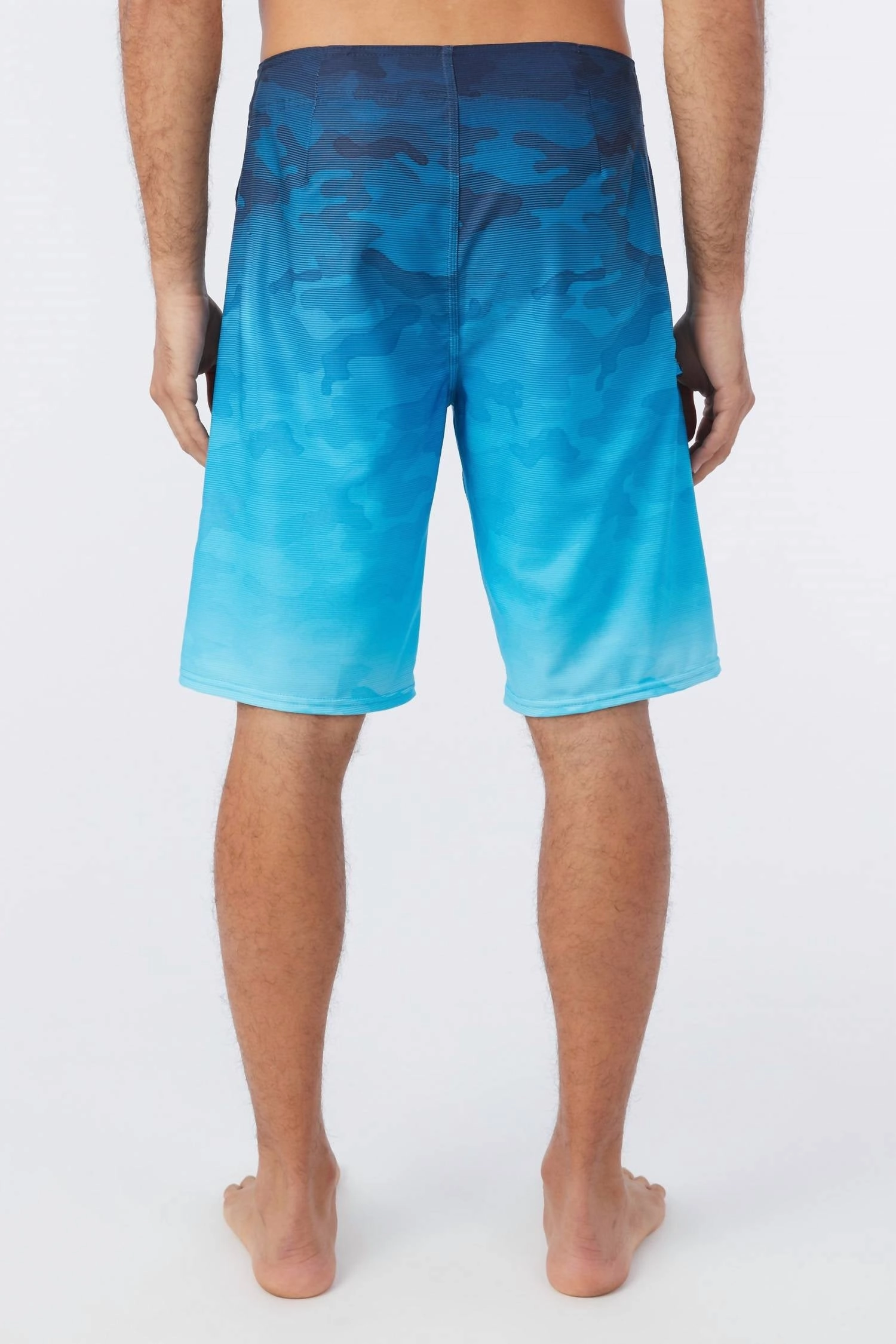 Men's Hyperfreak Heat Stripe Board Shorts In Aquarius