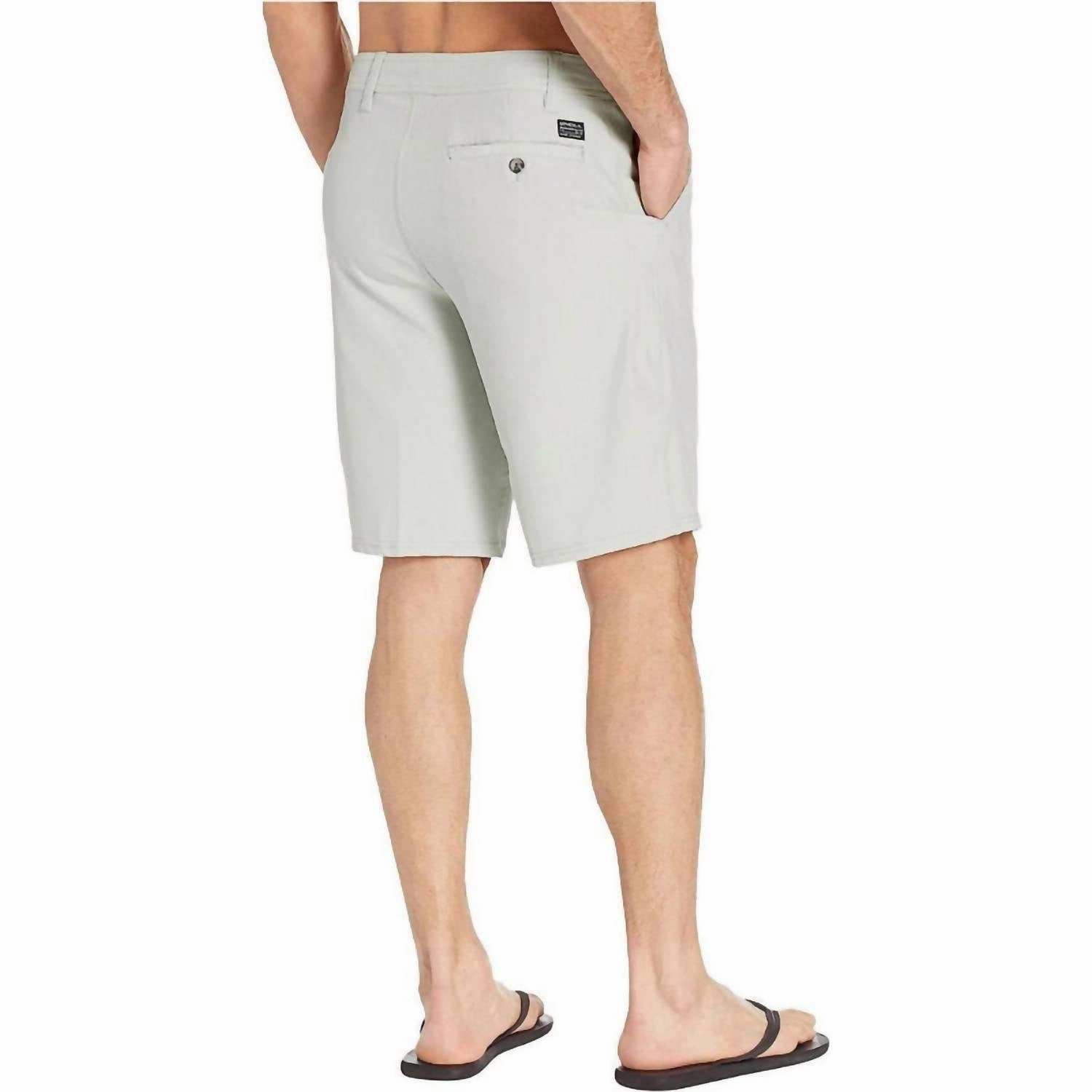 Men's Loaded Heather Hybrid Board Shorts In Grey