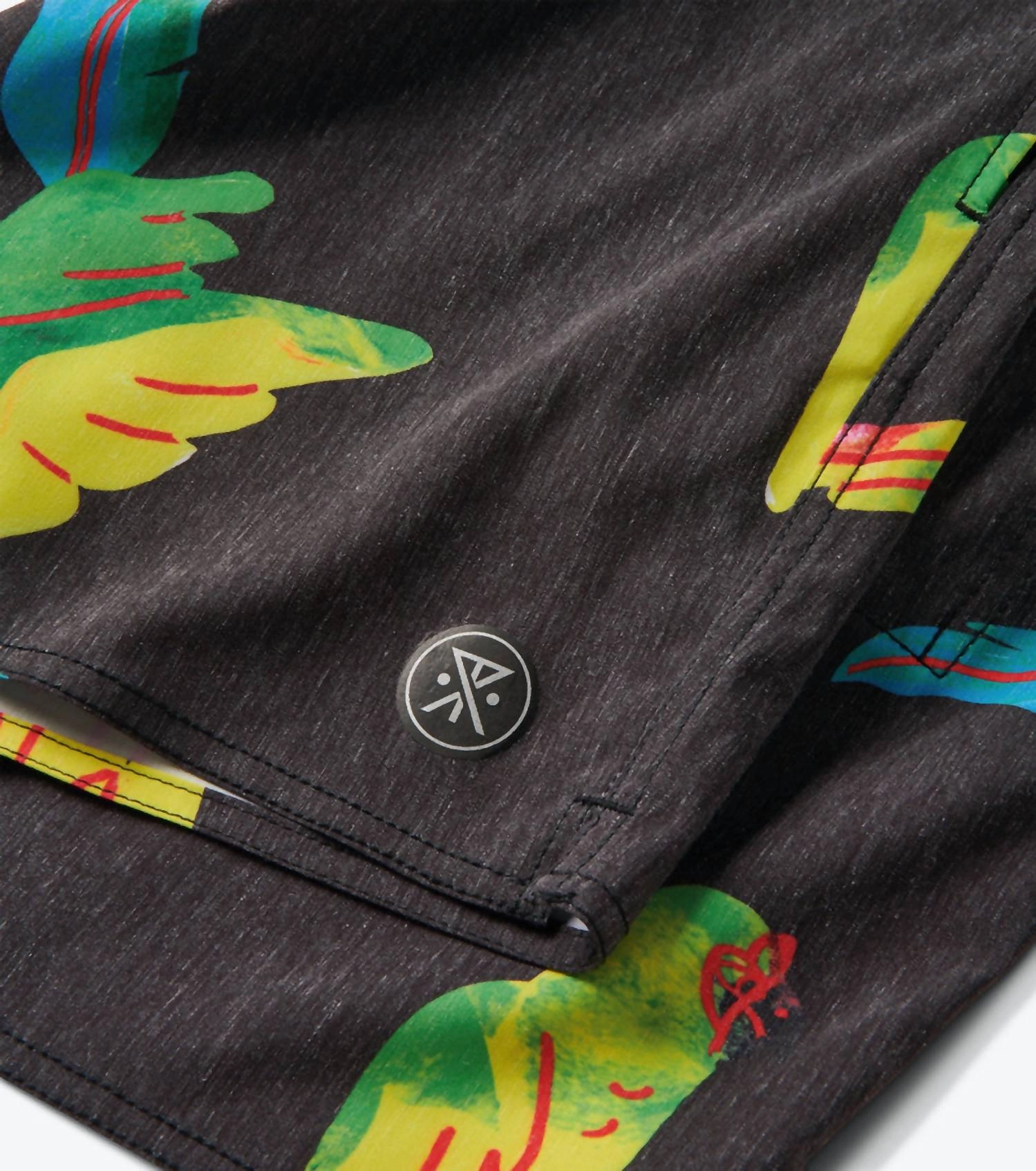 Men's Shorey Macaw Boardshorts In Black