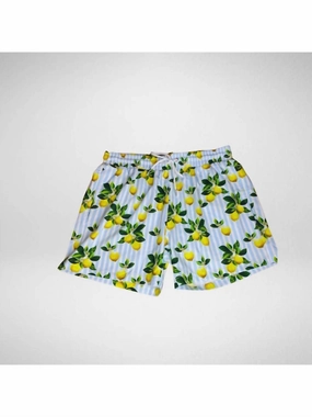 Men's Swim Shorts In Coast Lemon
