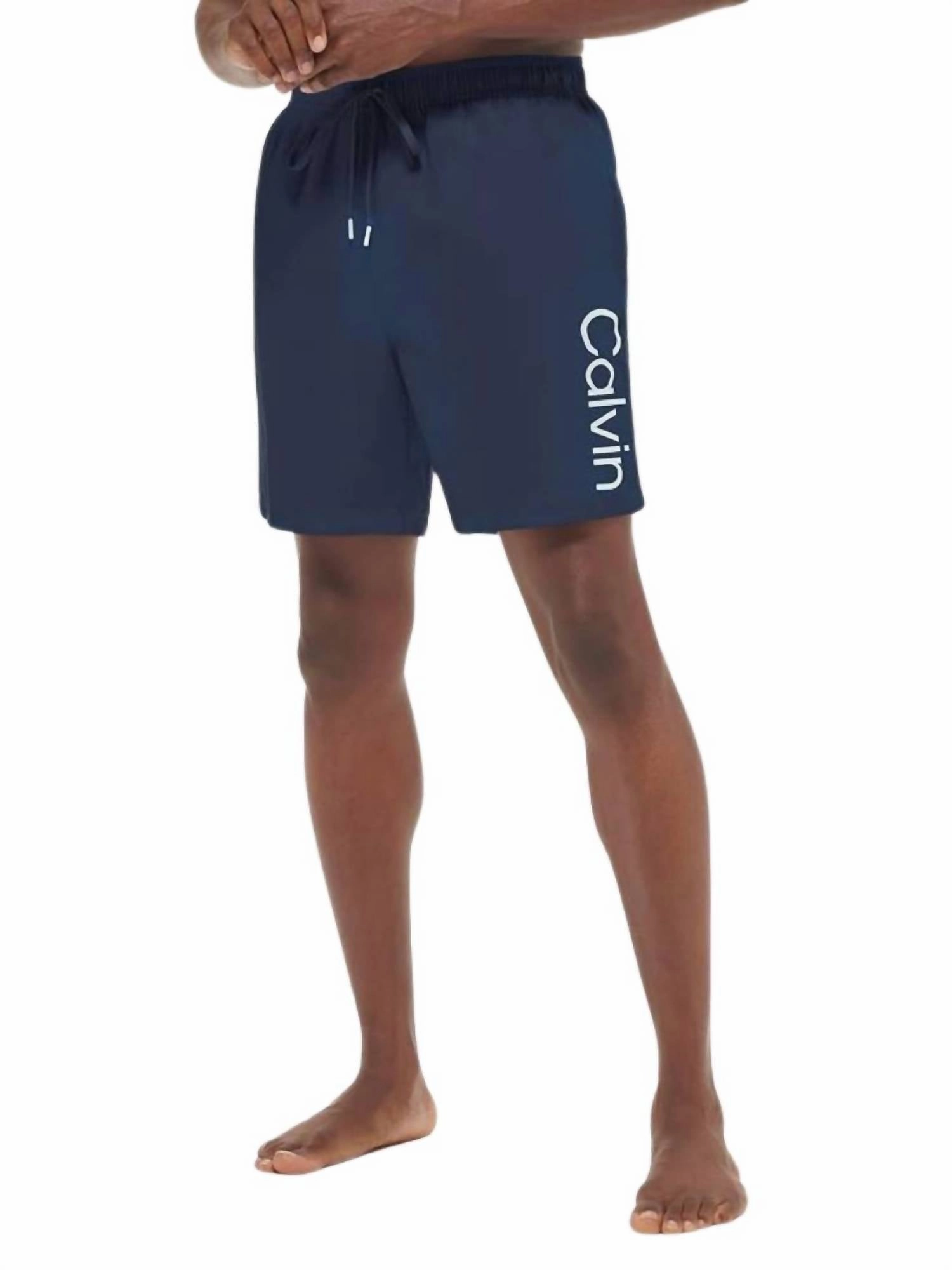 Men's Swim Trunk In Navy