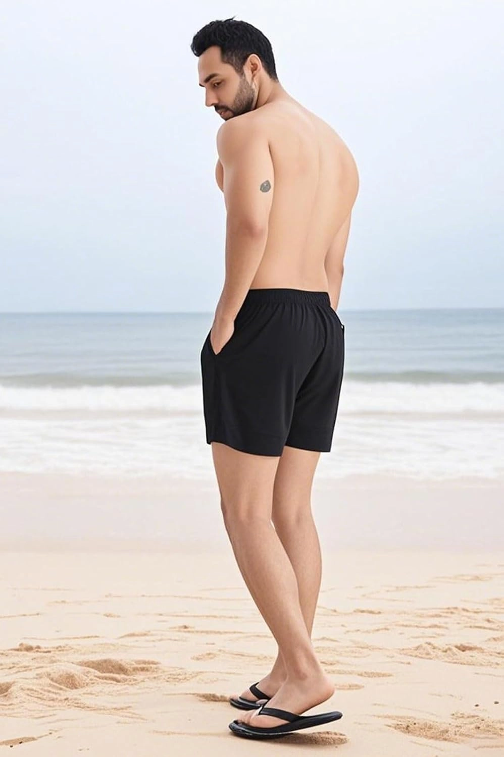 Men's Swim Trunks 5 Inch Quick Dry Board Shorts Mesh Lining Swimming Trunks Beach Shorts for Men Bathing Suits