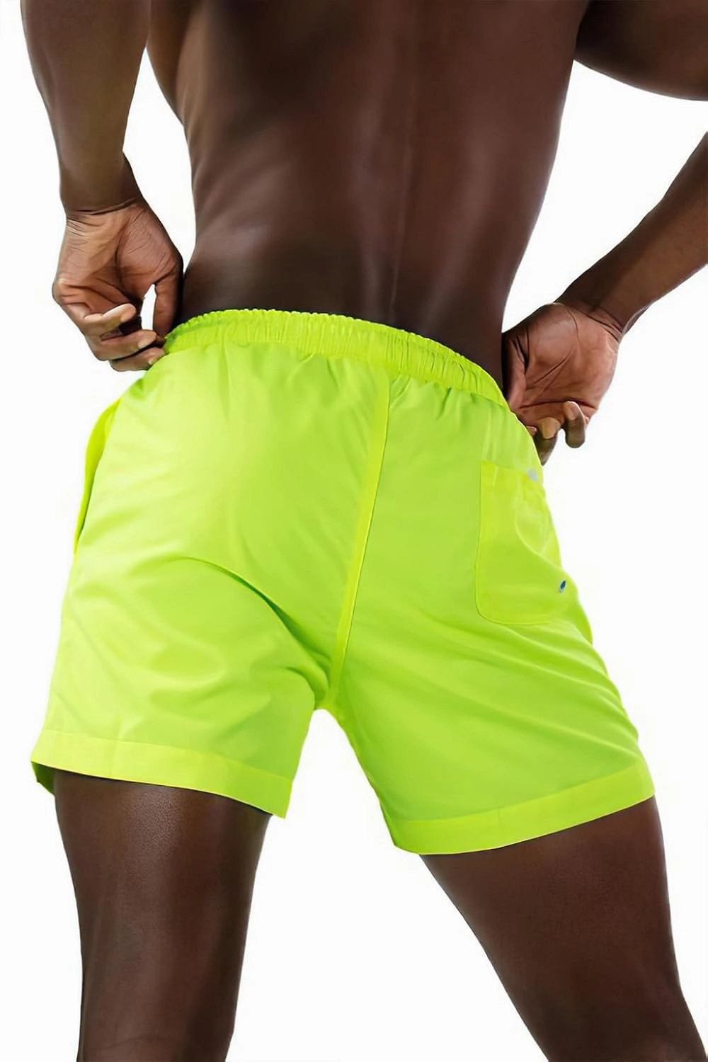 Mens Swim Trunks 5" with Mesh Lining Quick Dry Beach Shorts for Swimming Men Bathing Suit