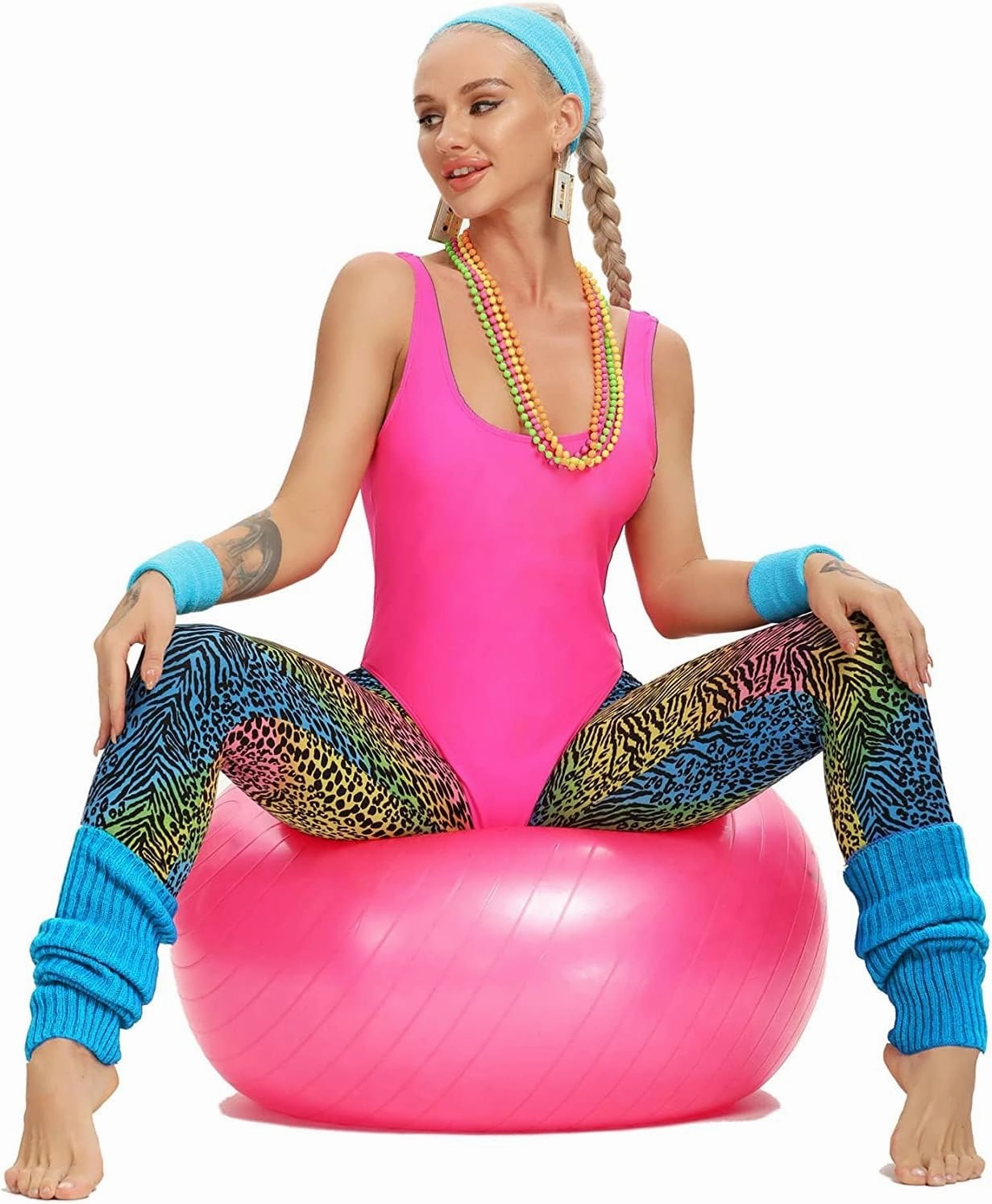 MIAIULIA Women's Retro 80s/90s Inspired High Cut Low Back Padding One Piece Swimwear Bathing Suits