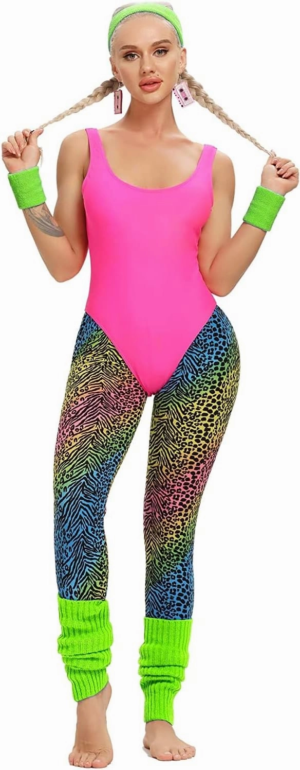 MIAIULIA Women's Retro 80s/90s Inspired High Cut Low Back Padding One Piece Swimwear Bathing Suits