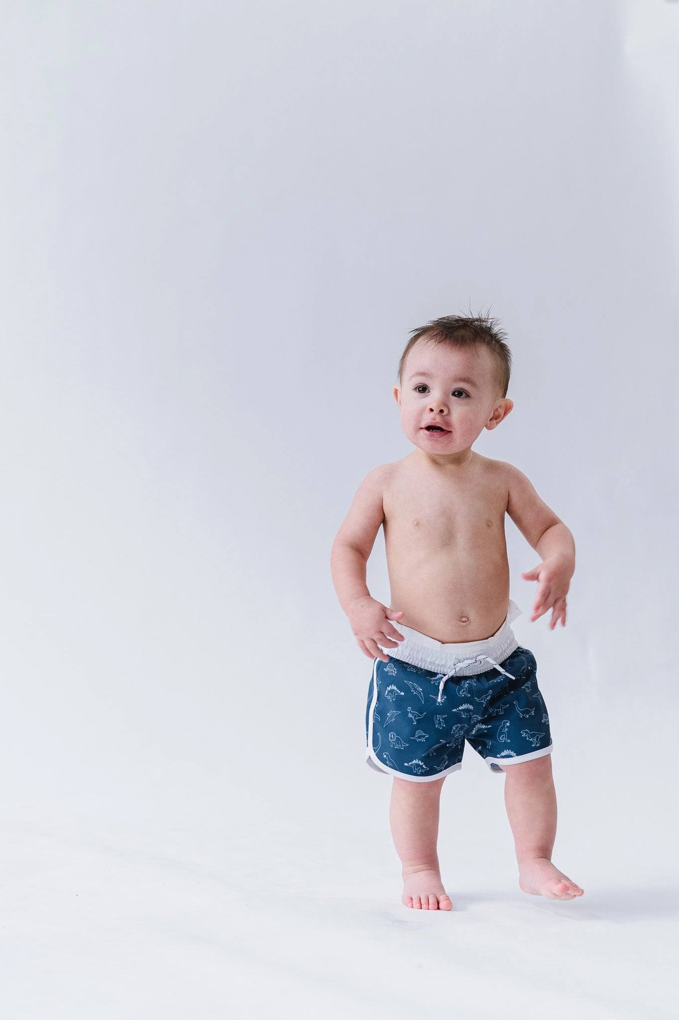 Mini Venture Shorts | Dinosaur Print