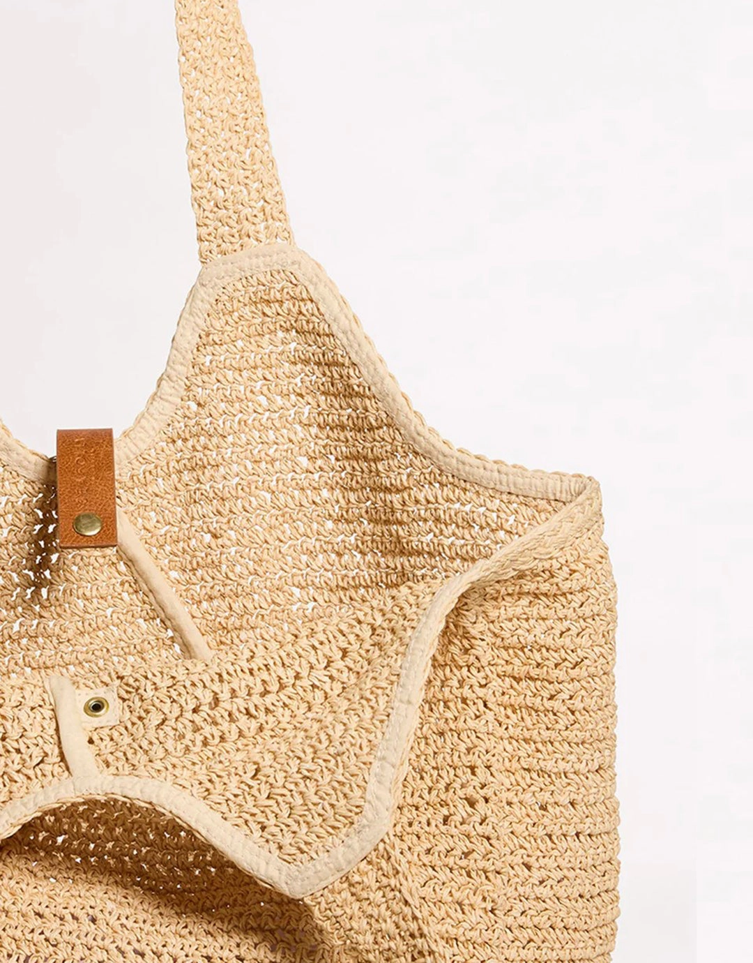 Mirage Woven Tote Bag - Natural