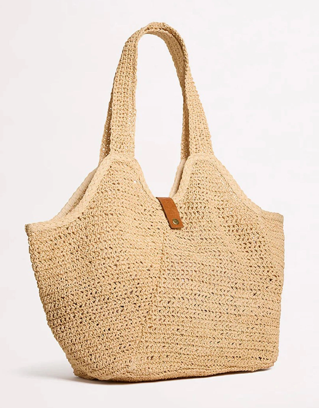 Mirage Woven Tote Bag - Natural
