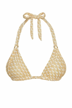 Morocco Top - Ivory Geo