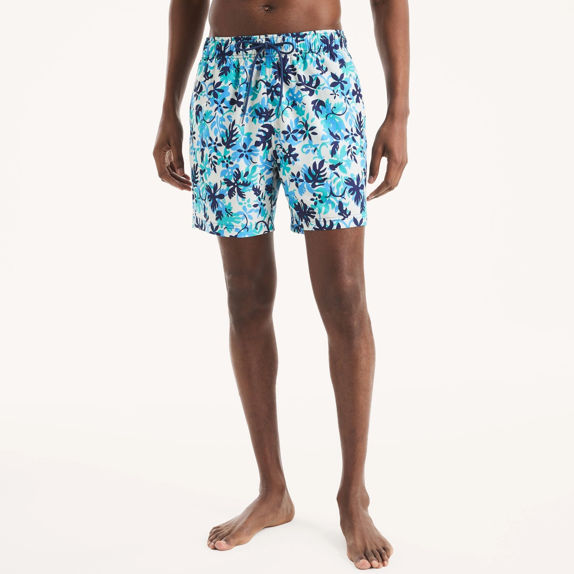 Nautica Mens Beach Boys X Nautica 6" Printed Quick-Dry Swim