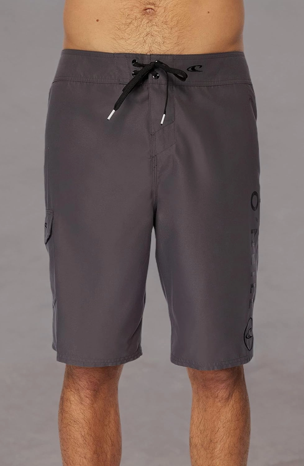 O'NEILL Men's 21 Inch Solid Boardshorts-Water Resistant Swim Trunks for Men with Quick Dry Stretch Fabric and Pockets