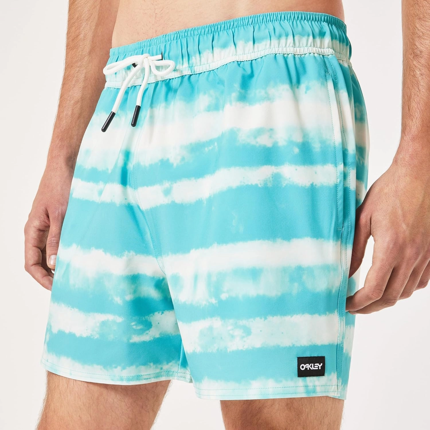Oakley Men's Blur Stripes Recycled 16" Beachshort