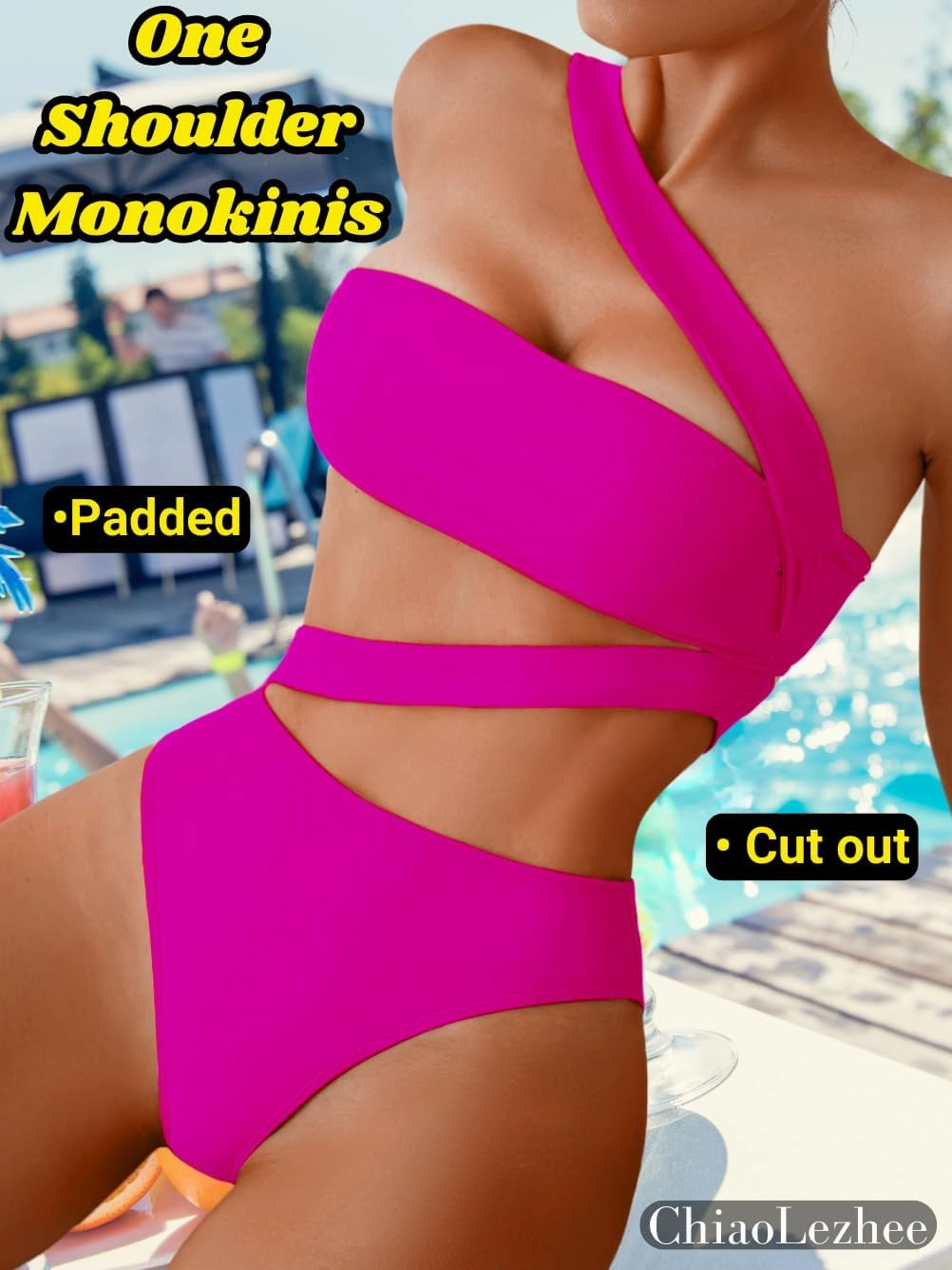 One Piece Swimsuit, Sexy Strappy Monokini, Size Runs Small