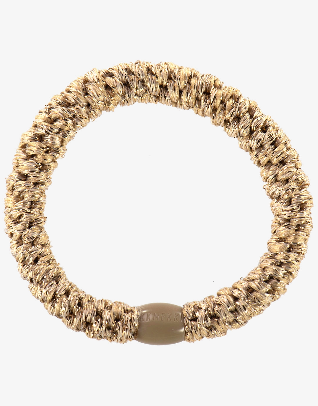 Original Hair Tie - Beige Glitter