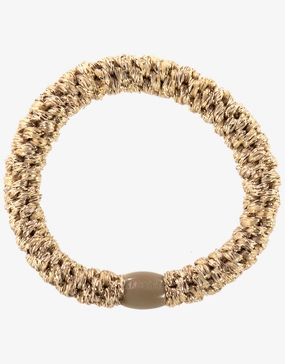 Original Hair Tie - Beige Glitter