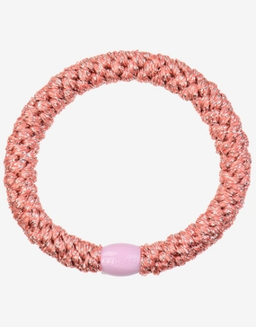 Original Hair Tie - Coral Glitter