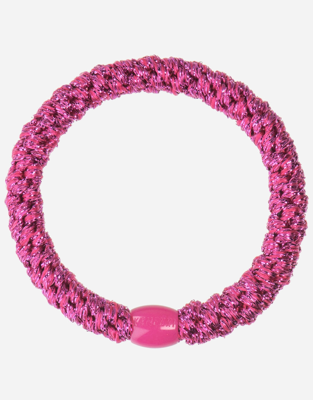 Original Hair Tie - Electric Pink Glitter