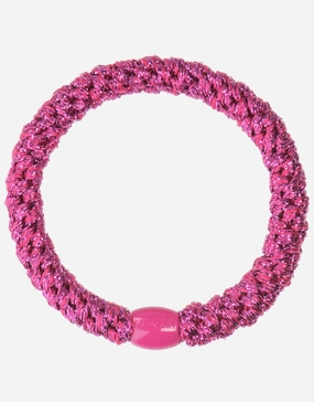 Original Hair Tie - Electric Pink Glitter