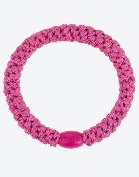 Original Hair Tie - Strong Pink Glitter