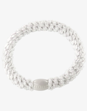 Original Hair Tie - White Glitter