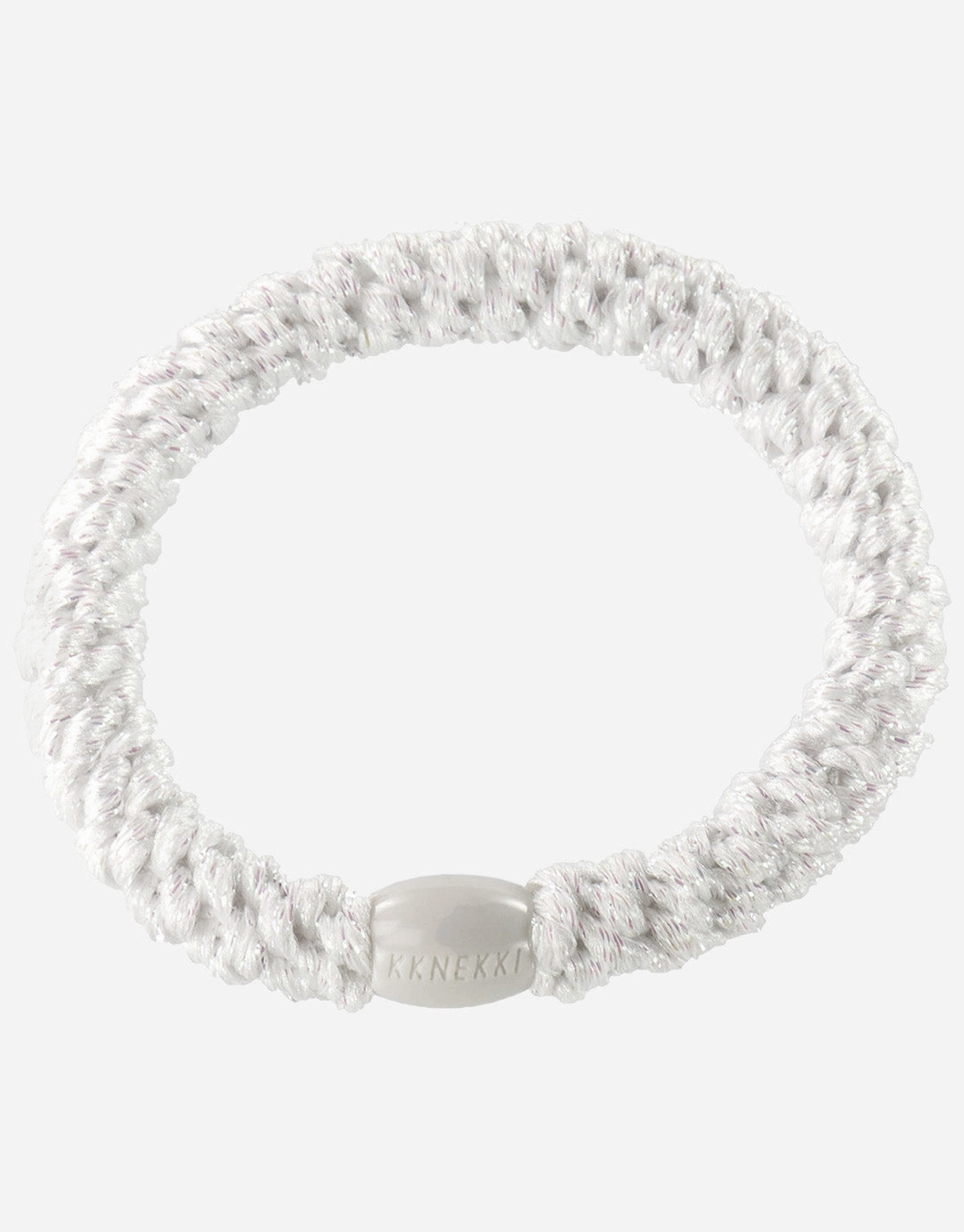 Original Hair Tie - White Glitter
