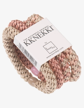 Original Hair Tie Bundle - Pinky Beige and Golds