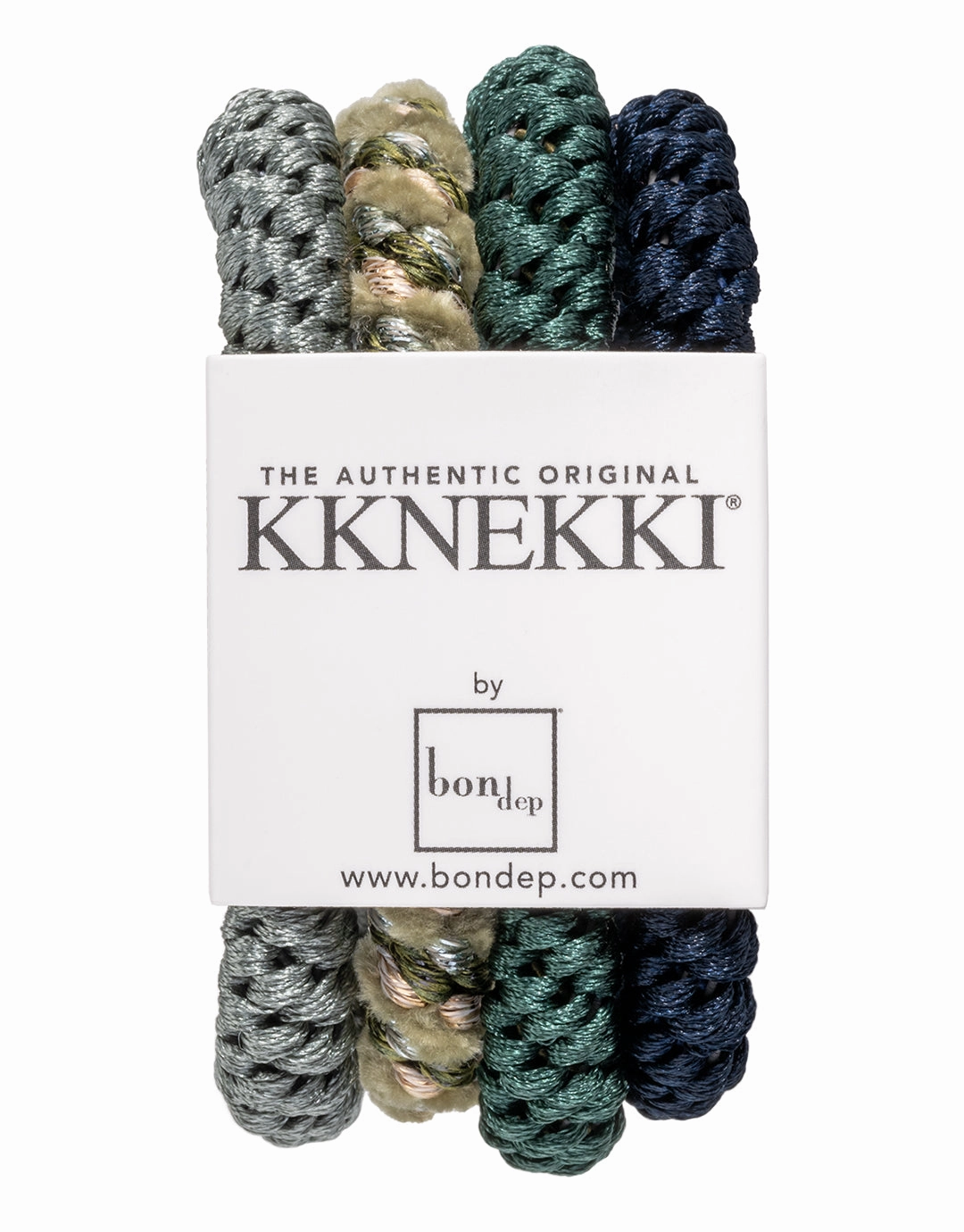 Original Hair Tie Bundle - Turquoise, Blues and Cream
