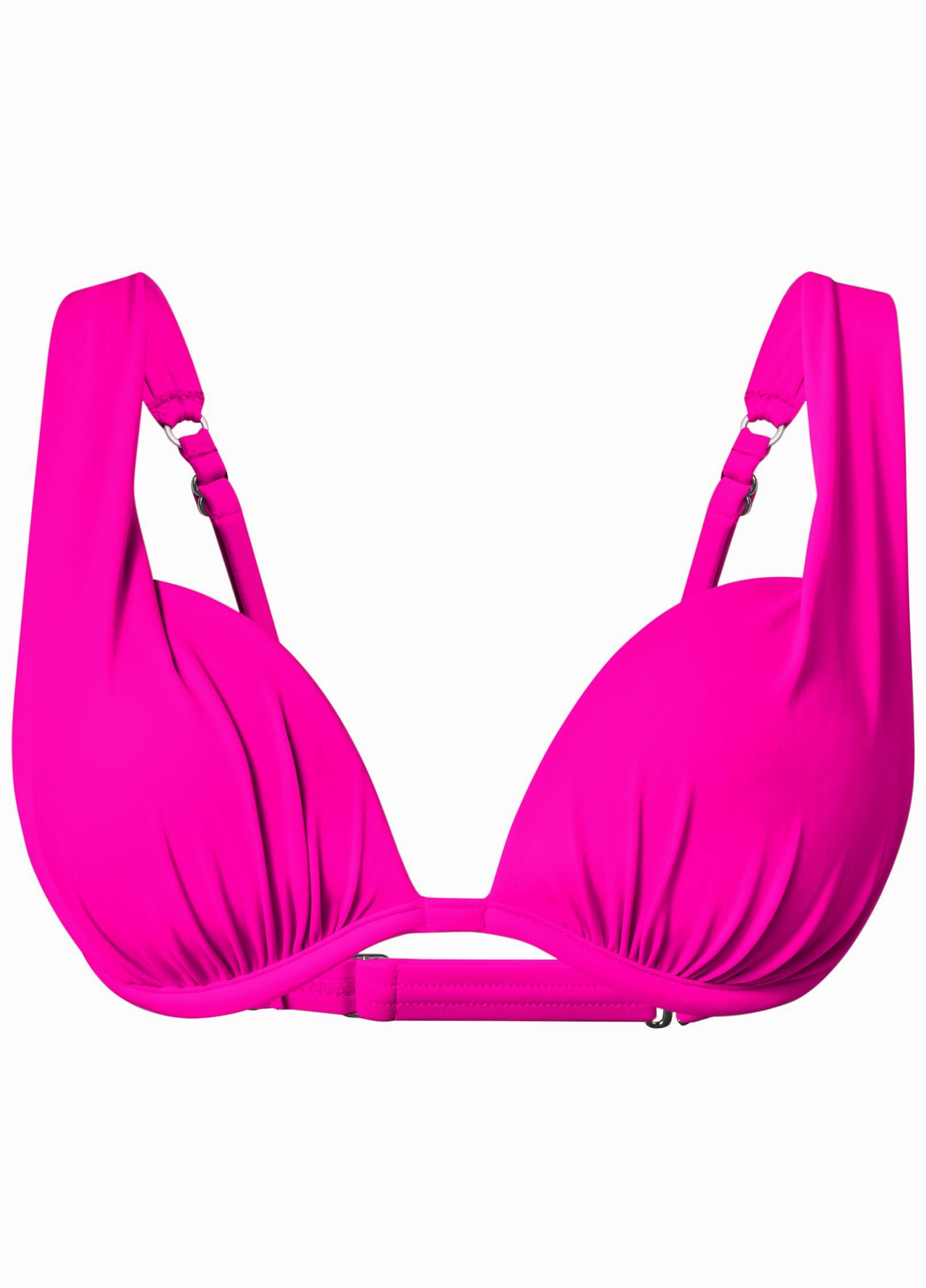 Over-The-Shoulder Marilyn Top - Electric Pink