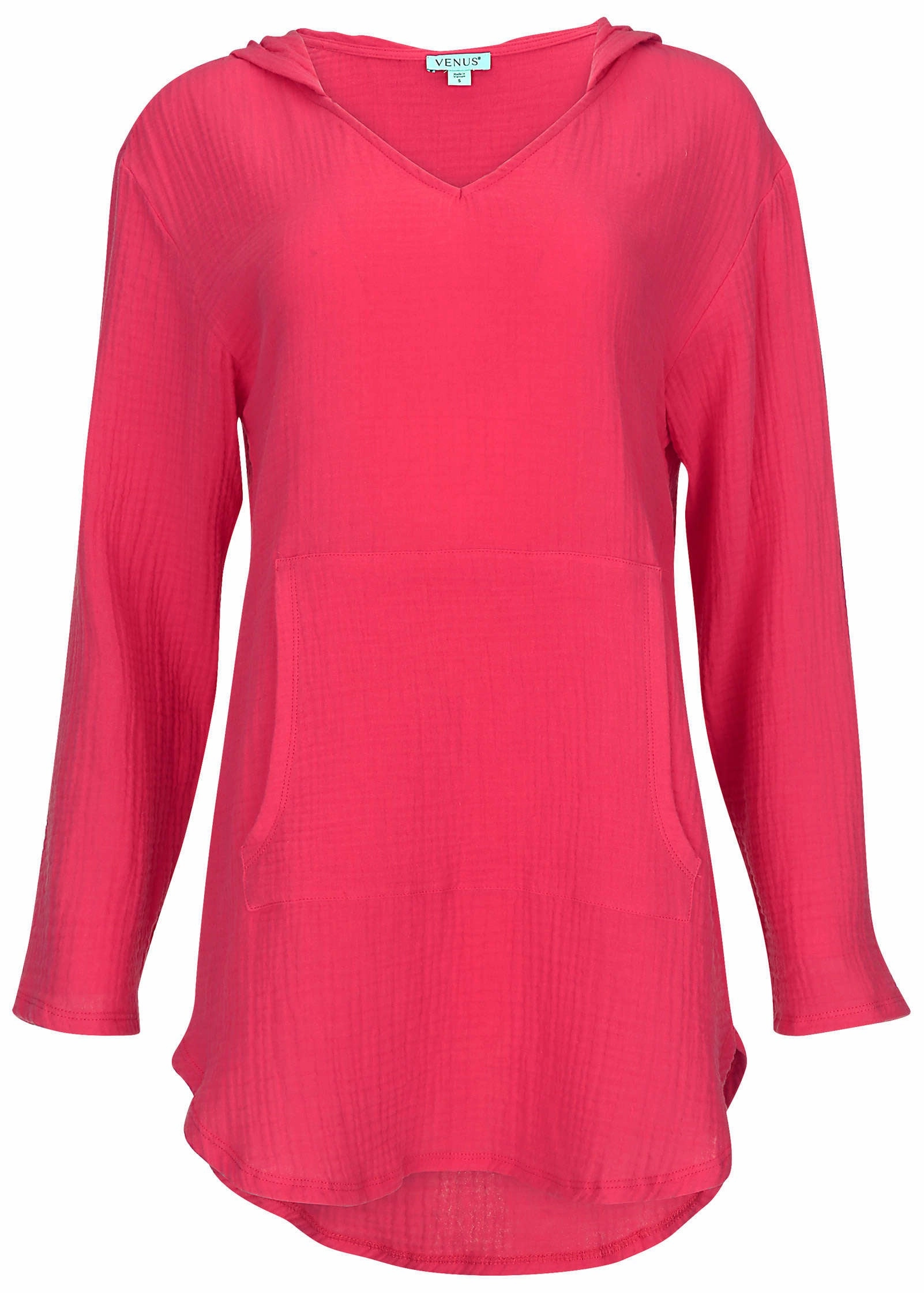 Pack And Go Hoodie - Raspberry