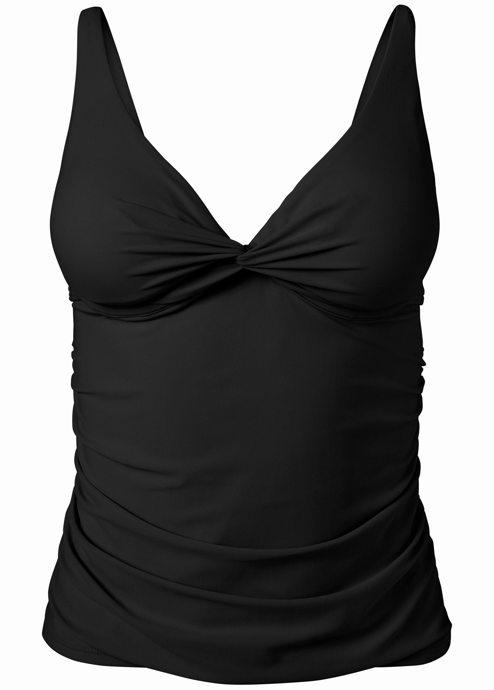 Paros Underwire Tankini - Black Beauty