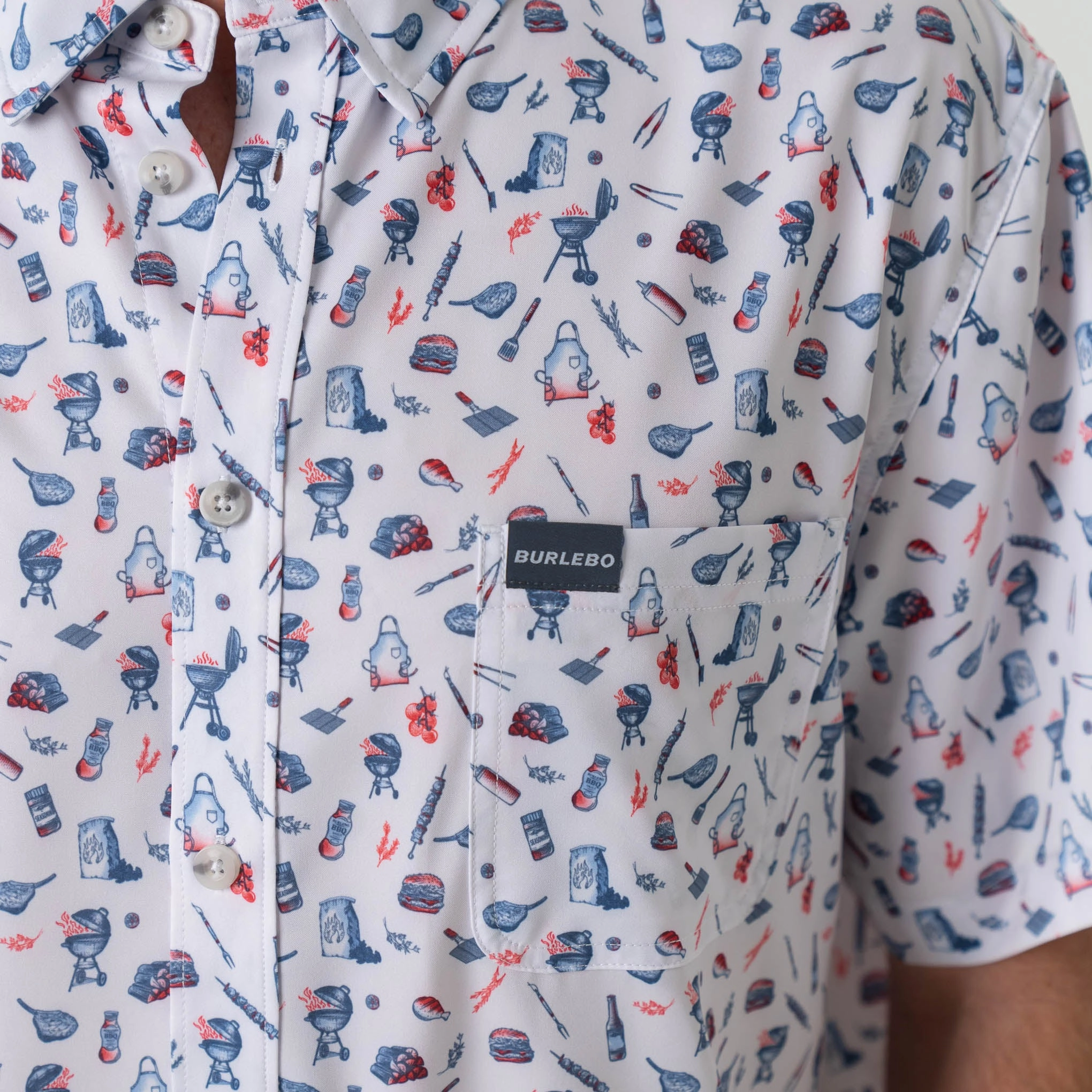 Performance Button Up - Grillmaster