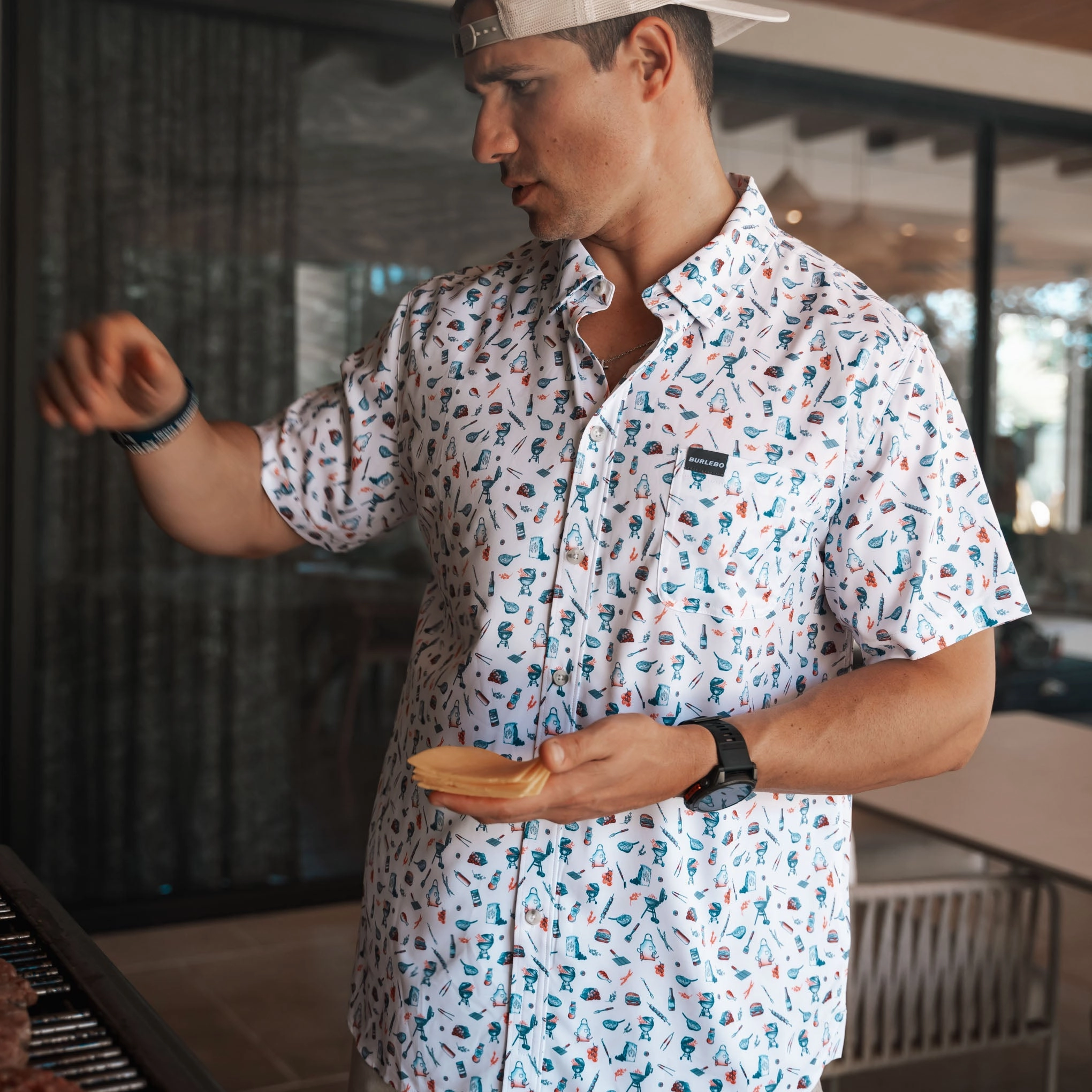 Performance Button Up - Grillmaster