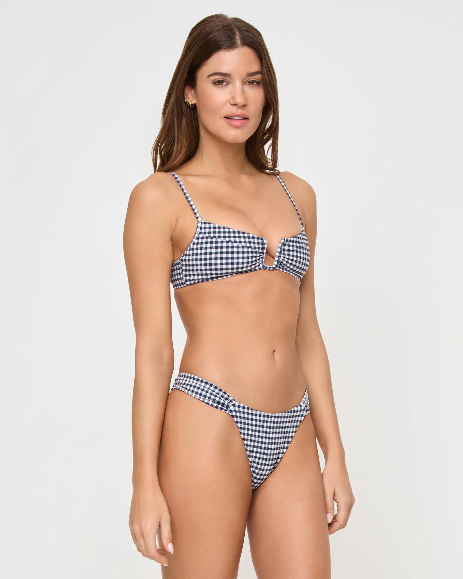 Peyton Bikini Top - Atta Girl Gingham