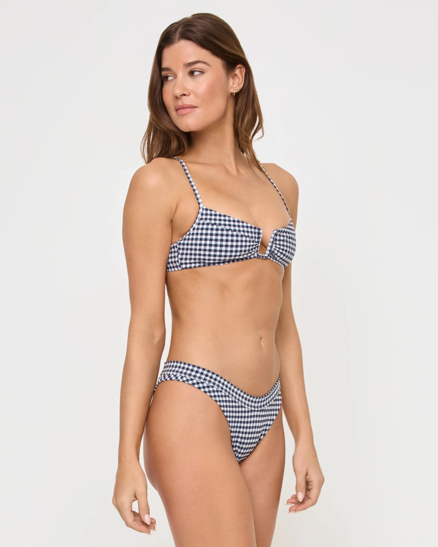 Peyton Bikini Top - Atta Girl Gingham
