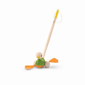 Plan Toys Push-Along Duck