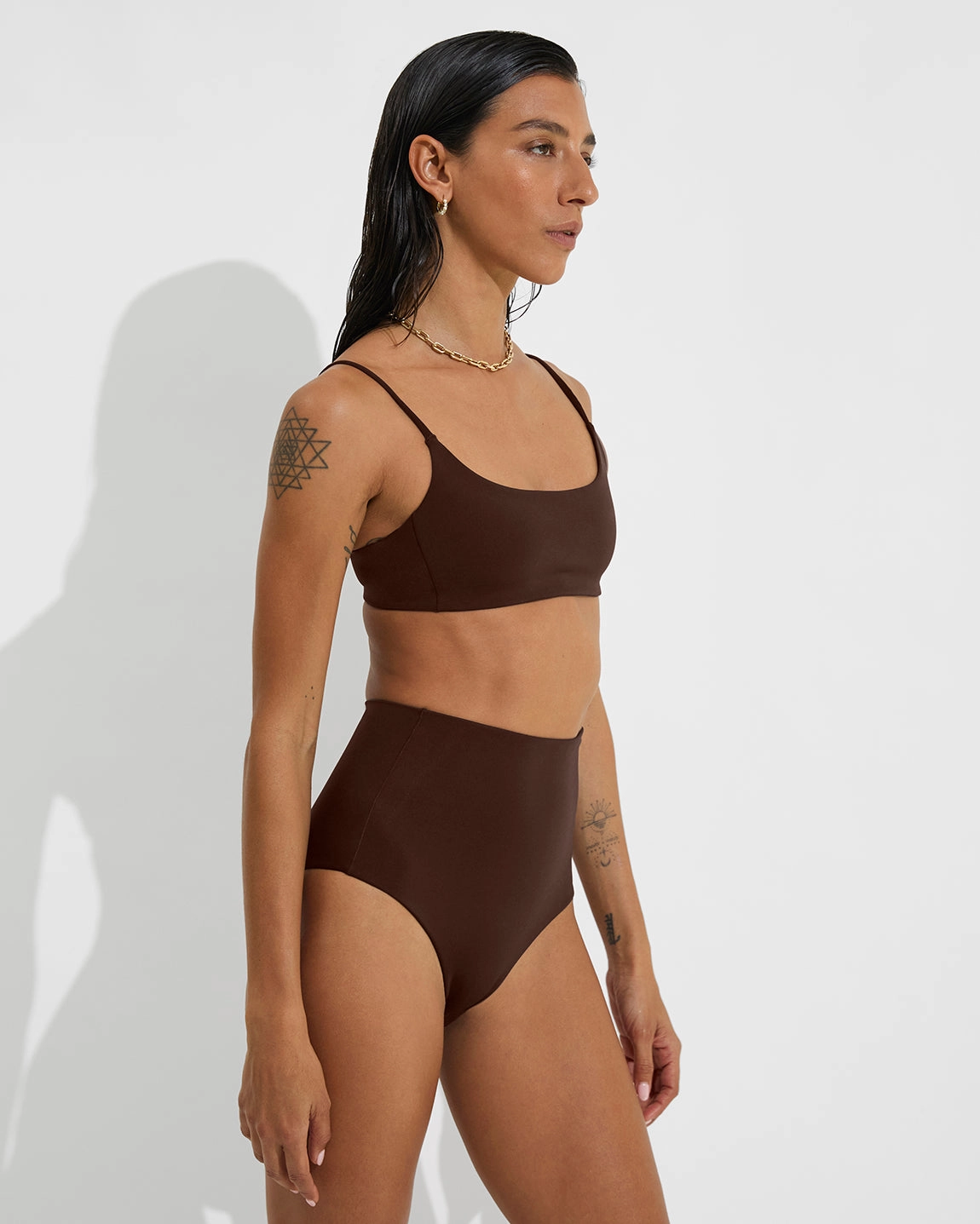 Pool Days Top - Cold Brew