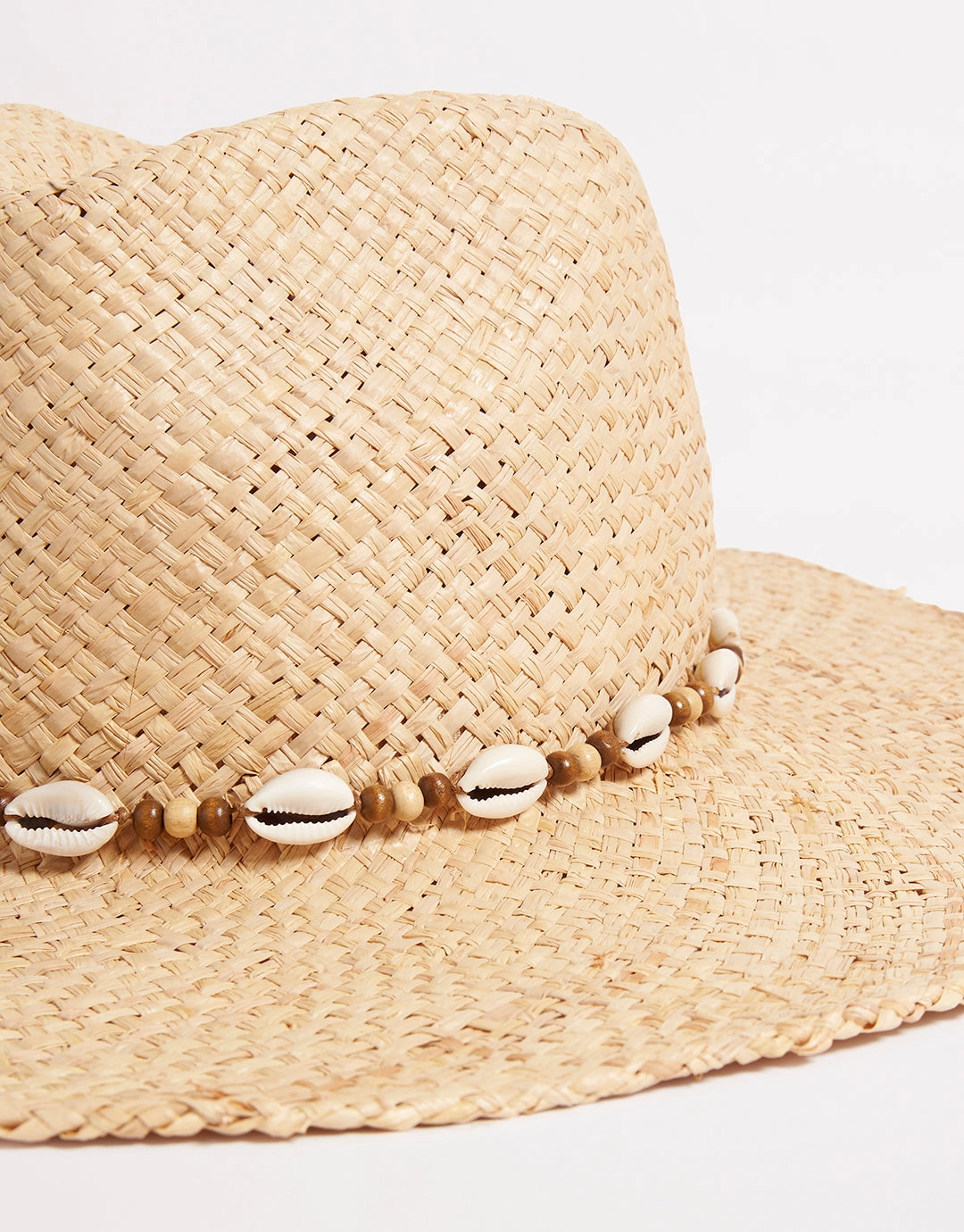 Raffia Cowgirl Hat - Natural