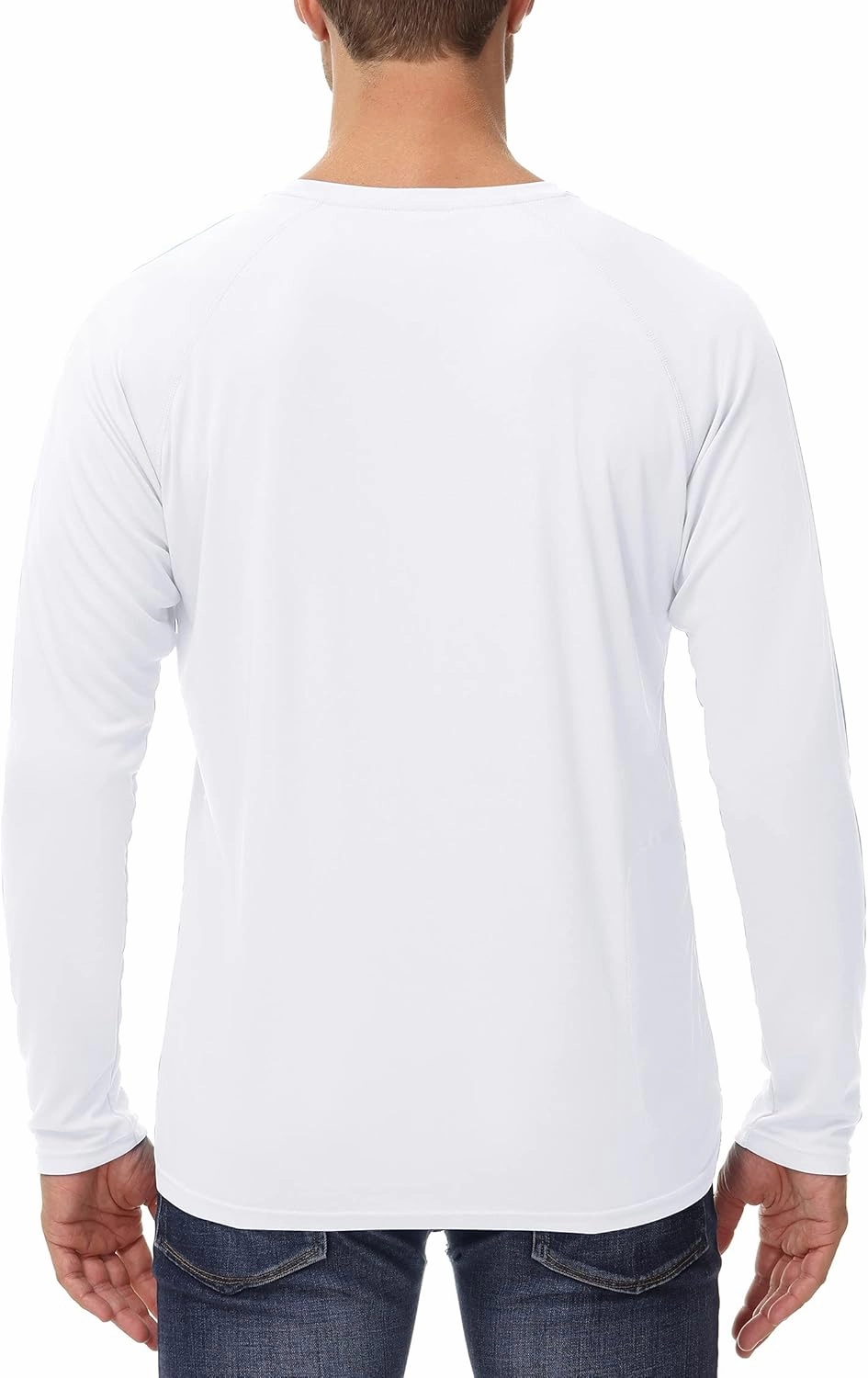 Rash Guard for Men Swim Shirt Quick Dry Fishing Shirts for Men UPF 50  Long Sleeve UV Sun Protection Beach Shirts