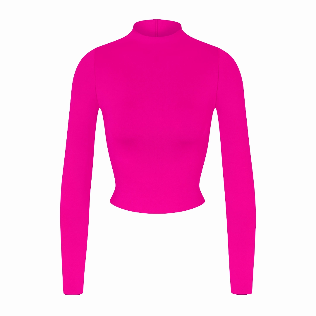 Rays Long Sleeve Top - Hot