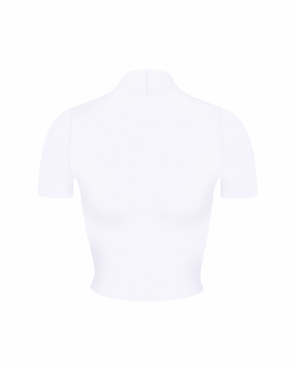 Rays Short Sleeve Top - Coconut