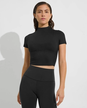 Rays Short Sleeve Top - Jet