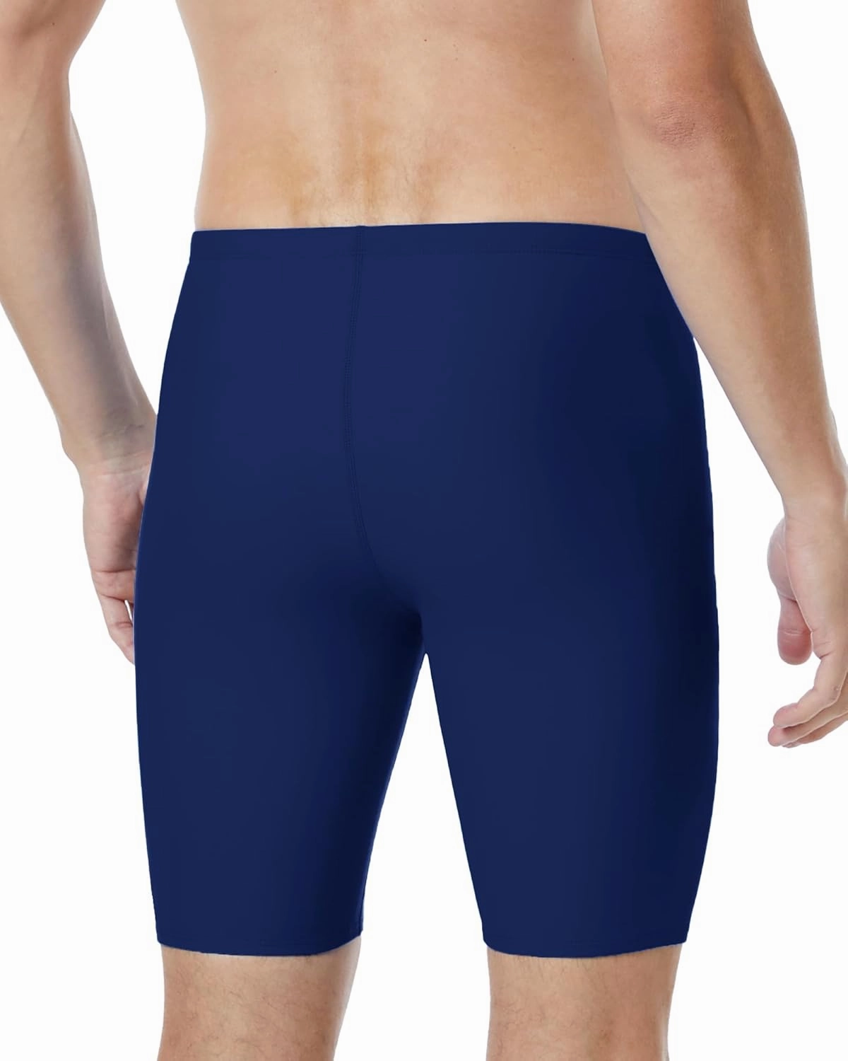 Runhit Men's Swim Jammers Competitive Swim Racing Team Swimsuit Quick Dry Athletic Swimming Shorts UPF 50 