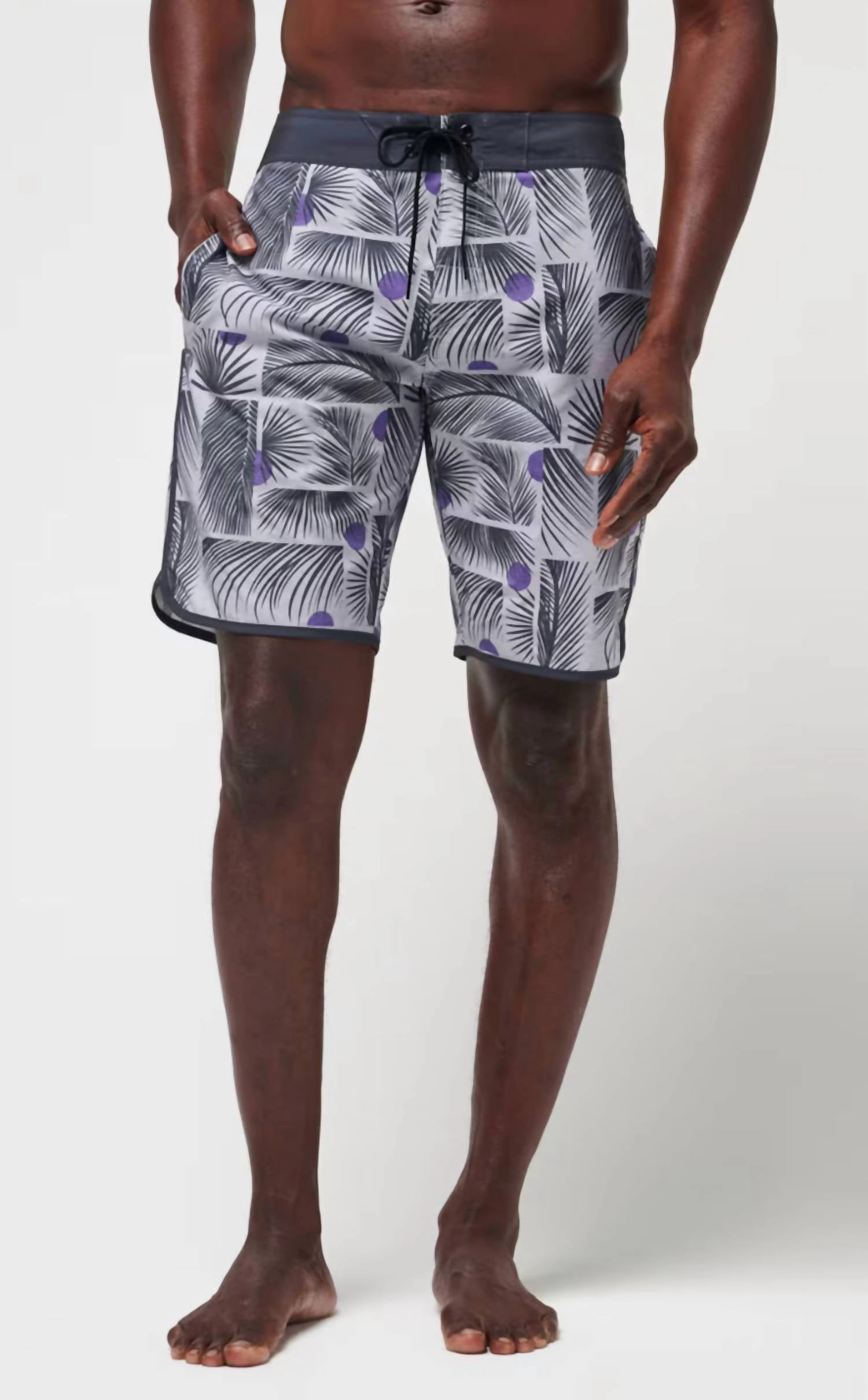 Sail Plans Boardshort In Heather Grey