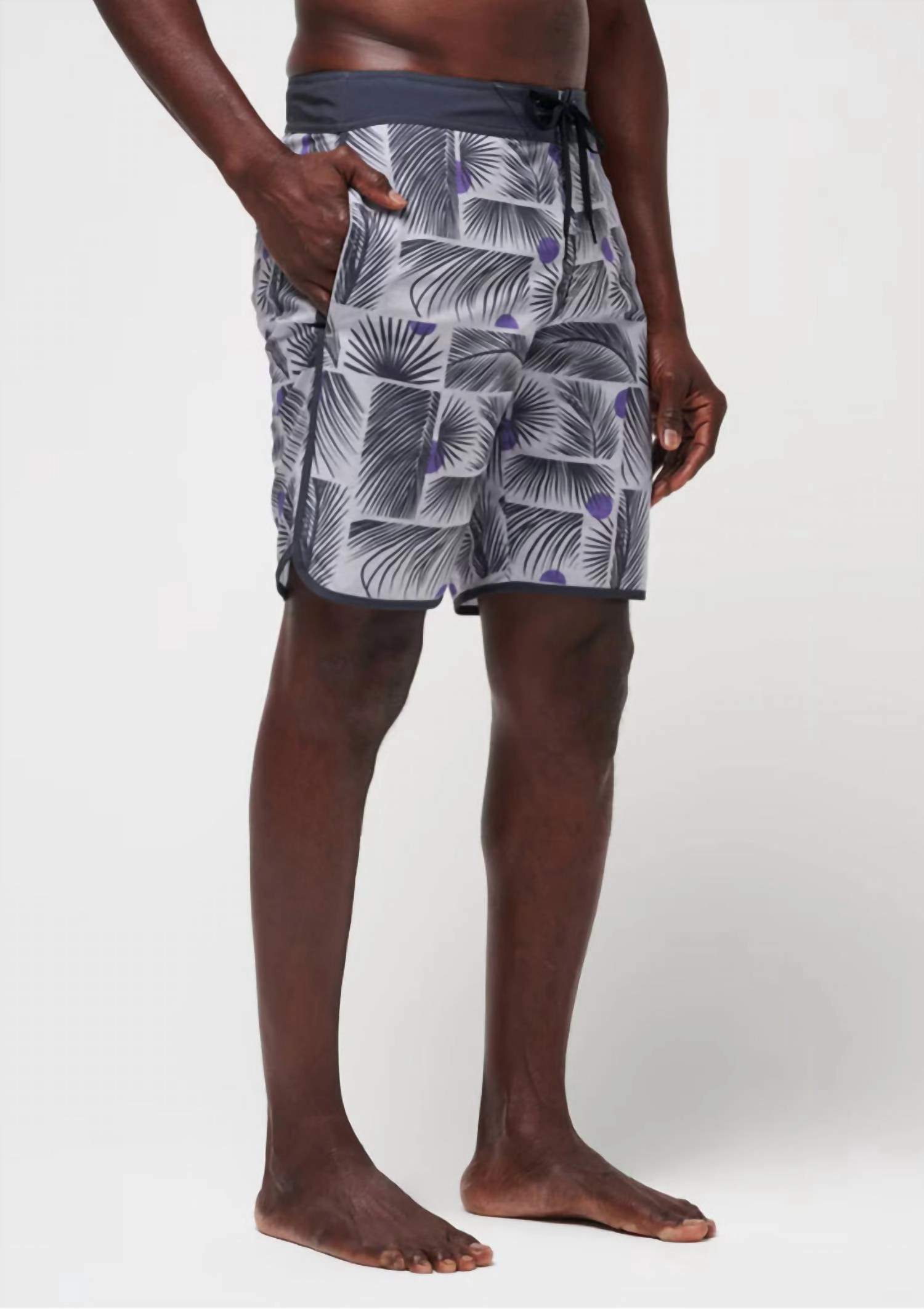 Sail Plans Boardshort In Heather Grey