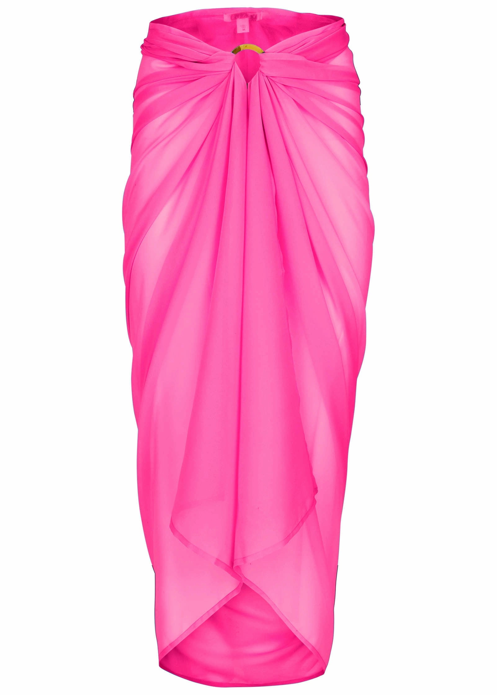Sarong Cover-Up - Hot Pink