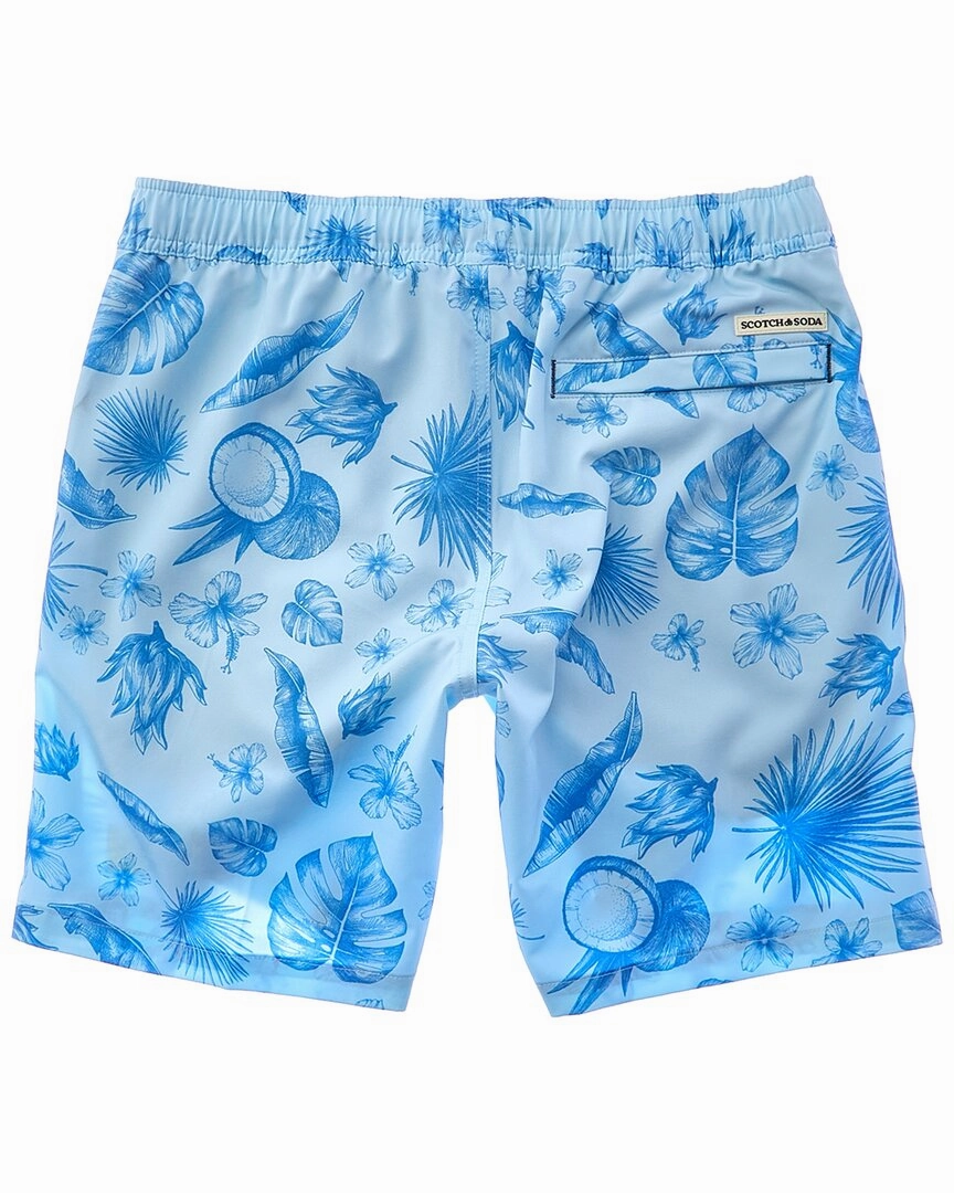 Scotch & Soda Palm Island Swim Trunk