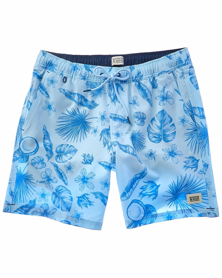 Scotch & Soda Palm Island Swim Trunk