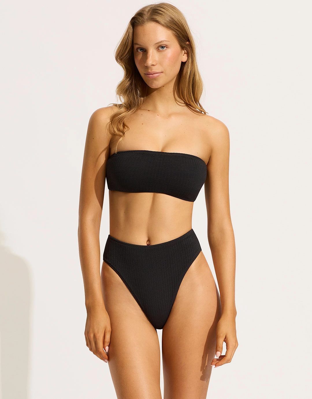 Sea Dive Tube Bikini Top - Black