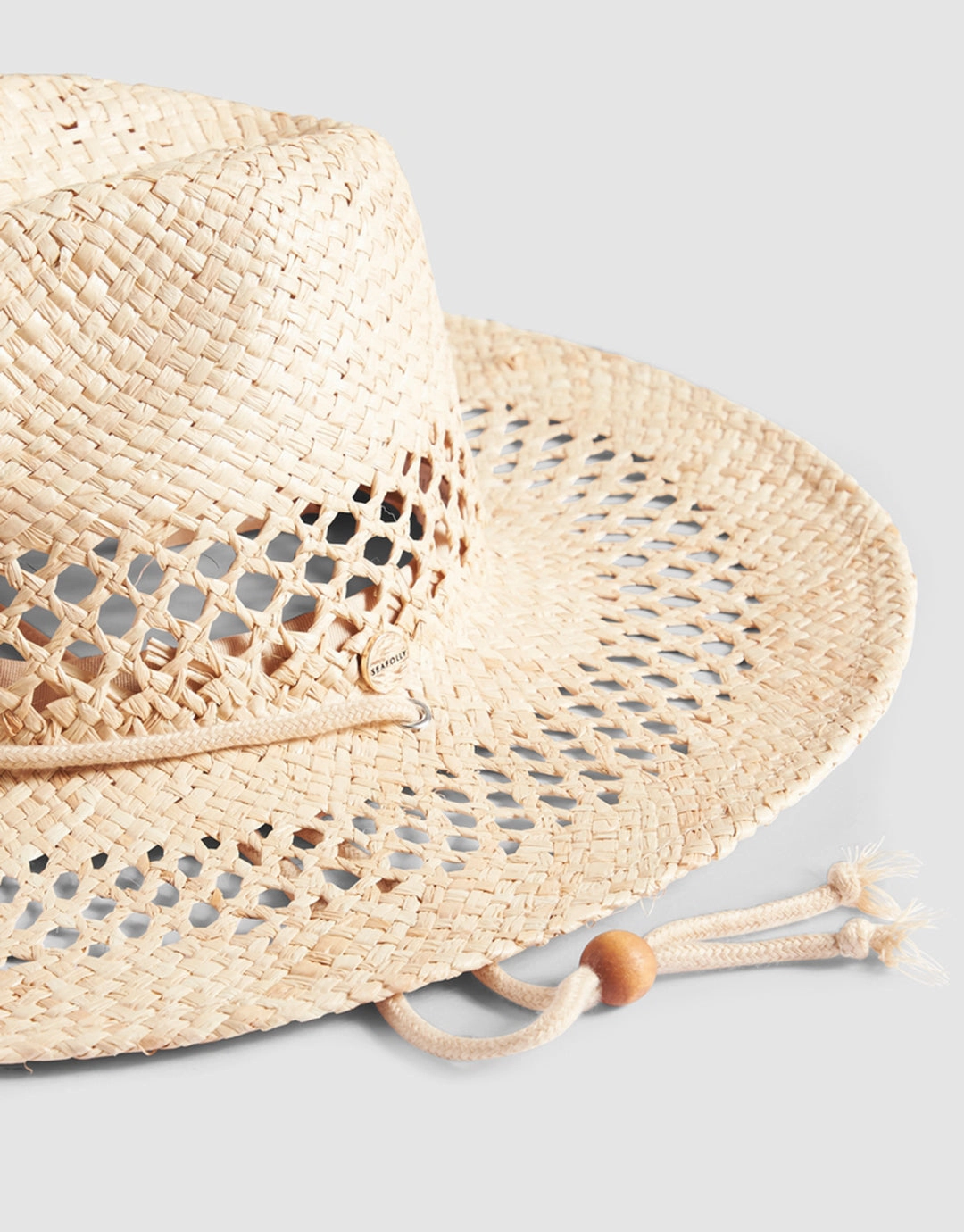 Shady Lady Raffia Hat - Natural
