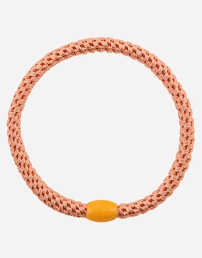 Slim Hair Tie - Coral